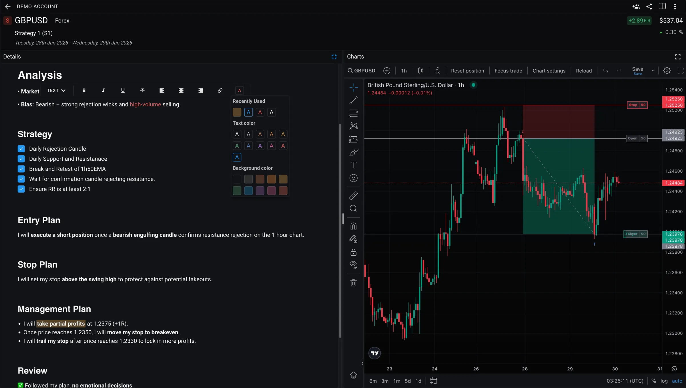 Enhanced Trading Vault Editor